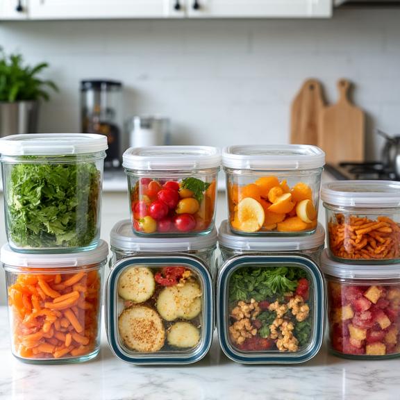 Batch cooking et organisation des repas équilibrés